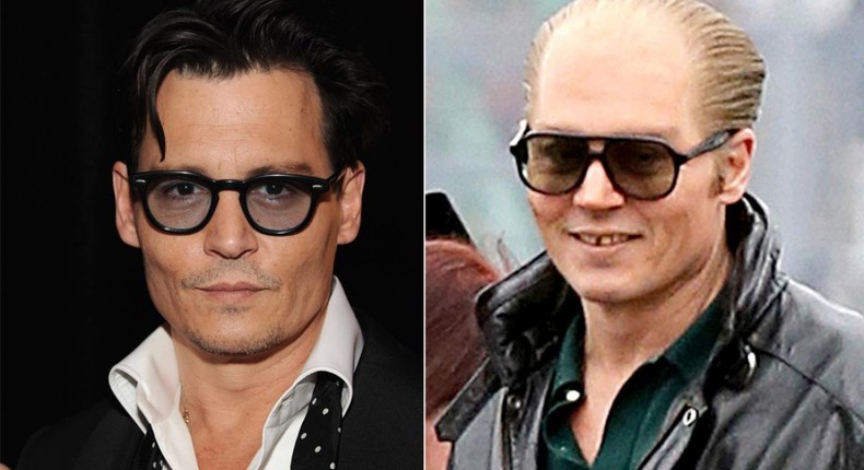 Johnny Depp as Whitey Bulger 