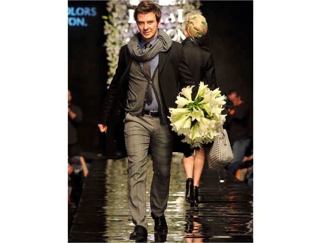 Marcin Kwaśny, pokaz Benettona