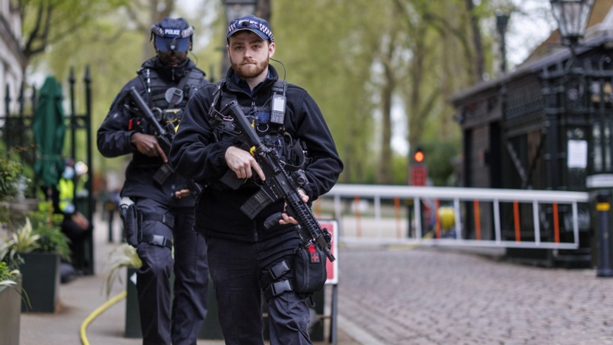 Britanska policija, London