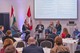 Dr. Bidló Judit,az egészségügy szakmai irányításáért felelős helyettes államtitkár, Belügyminisztérium; Dr. Szócska Miklós,dékán, Egészségügyi Közszolgálati Kar, Semmelweis Egyetem; Prof. Dr. Antoine Flahault,A Genfi Egyetem Orvostudományi Karának Globális Egészségügyi Intézetének igazgatója, a Svájci Közegészségügyi Iskola akadémiai igazgatója; Dr. Szalóki Katalin,igazgató, Innovatív Gyógyszergyártók Egyesülete; Moderátor:Bibity Zsolt, ügyvezető, IQVIA Hungary