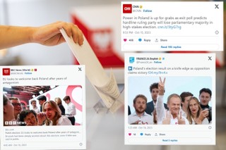 Światowe media o wynikach wyborów w Polsce. 'Polityczne trzęsienie ziemi'