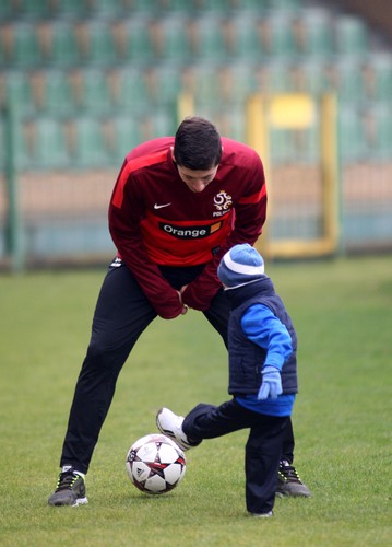 Robert Lewandowski spełnił marzenie małego chłopca