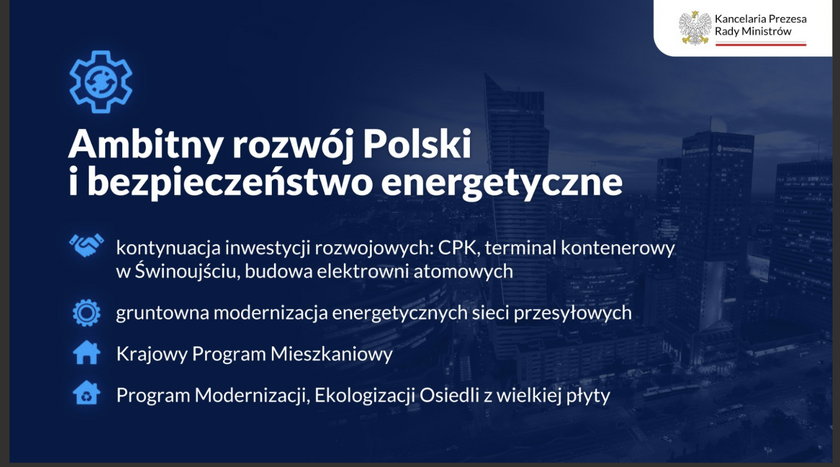 Dekalog Polskich Spraw - inwestycje i sprawy mieszkaniowe