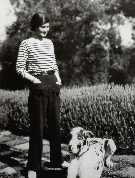 Coco Chanel w spodniach. 1928 r.