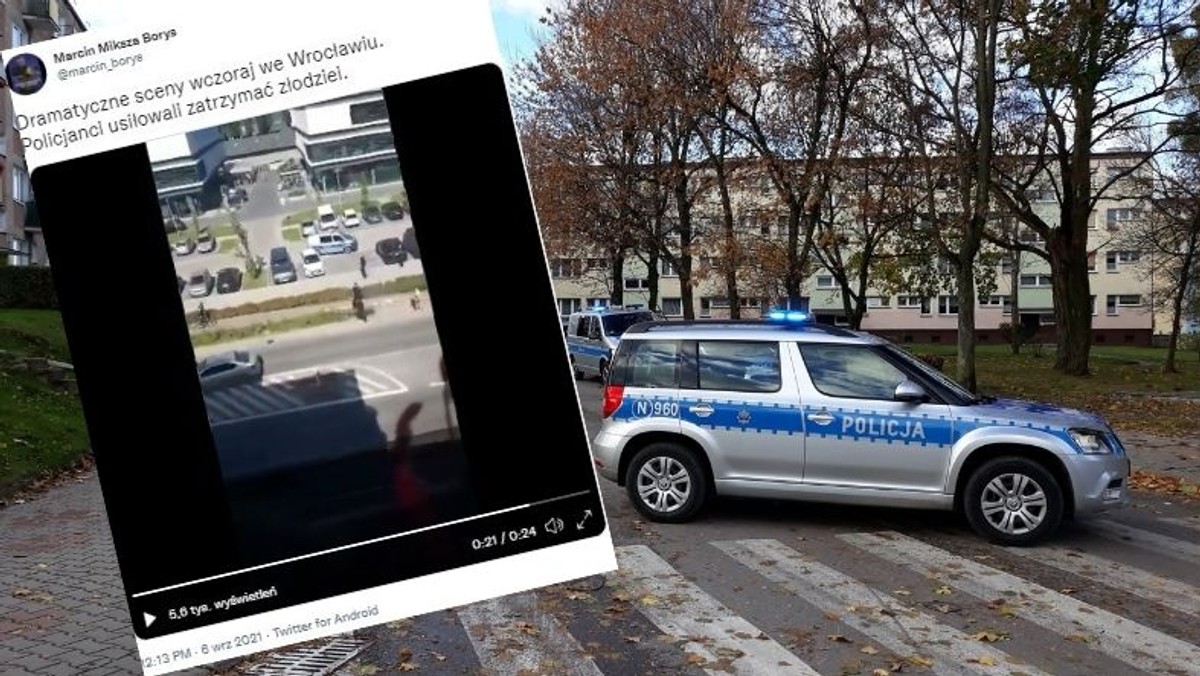 Wrocław: Kierowca jechał na dziecięcy wózek. Trwa obława policji