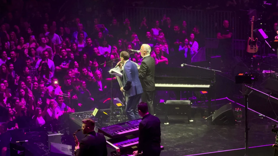 Mirza Selimović na koncertu kod Saše Matića