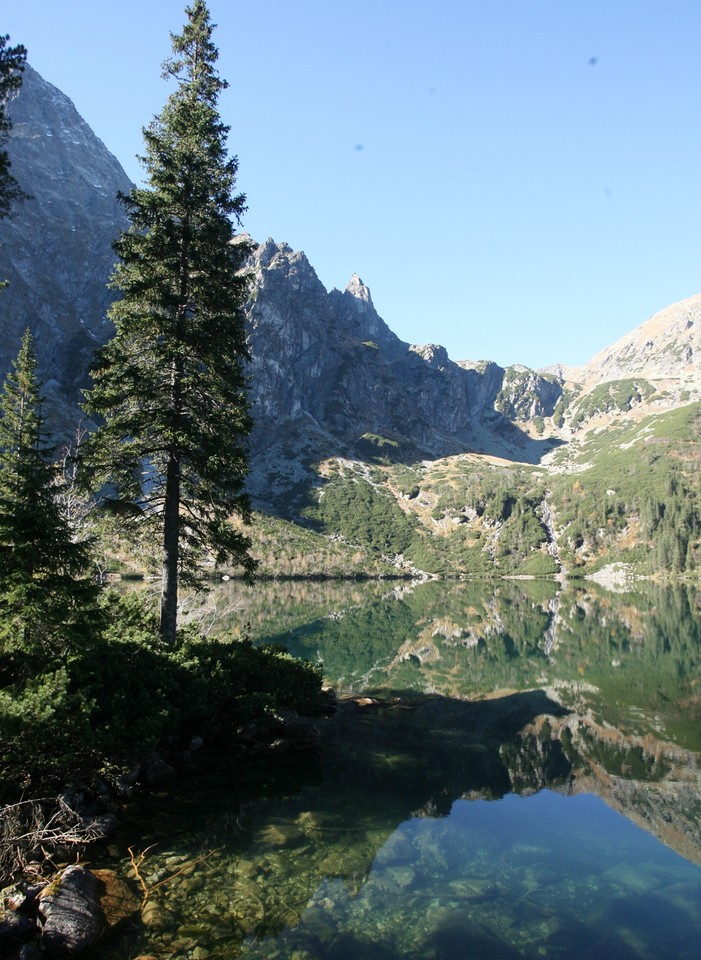 ZAKOPANE TATRY MORSKIE OKO JESIEŃ