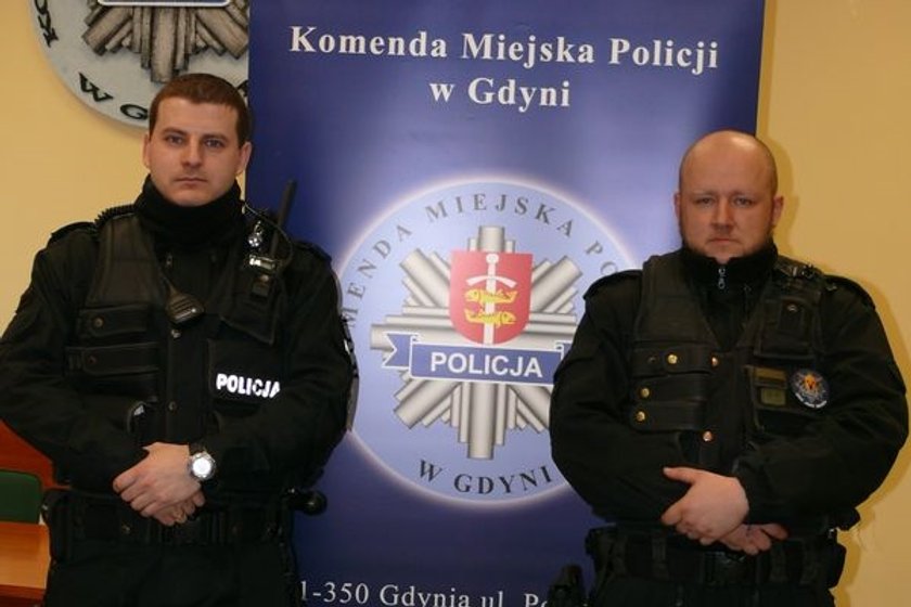 policjanci z Gdyni