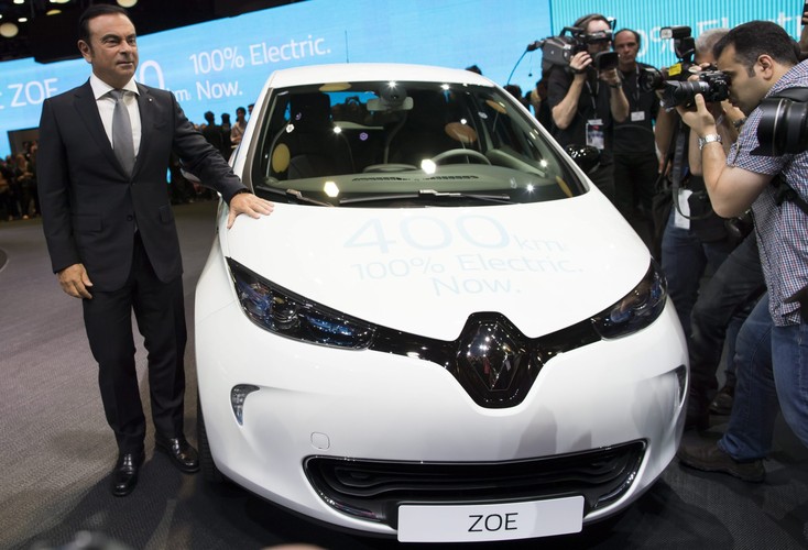 France Paris Motor Show - Renault Zoe