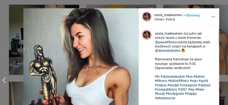 Ciało doskonałe w każdym ujęciu: Oto nowa polska mistrzyni bikini fitness