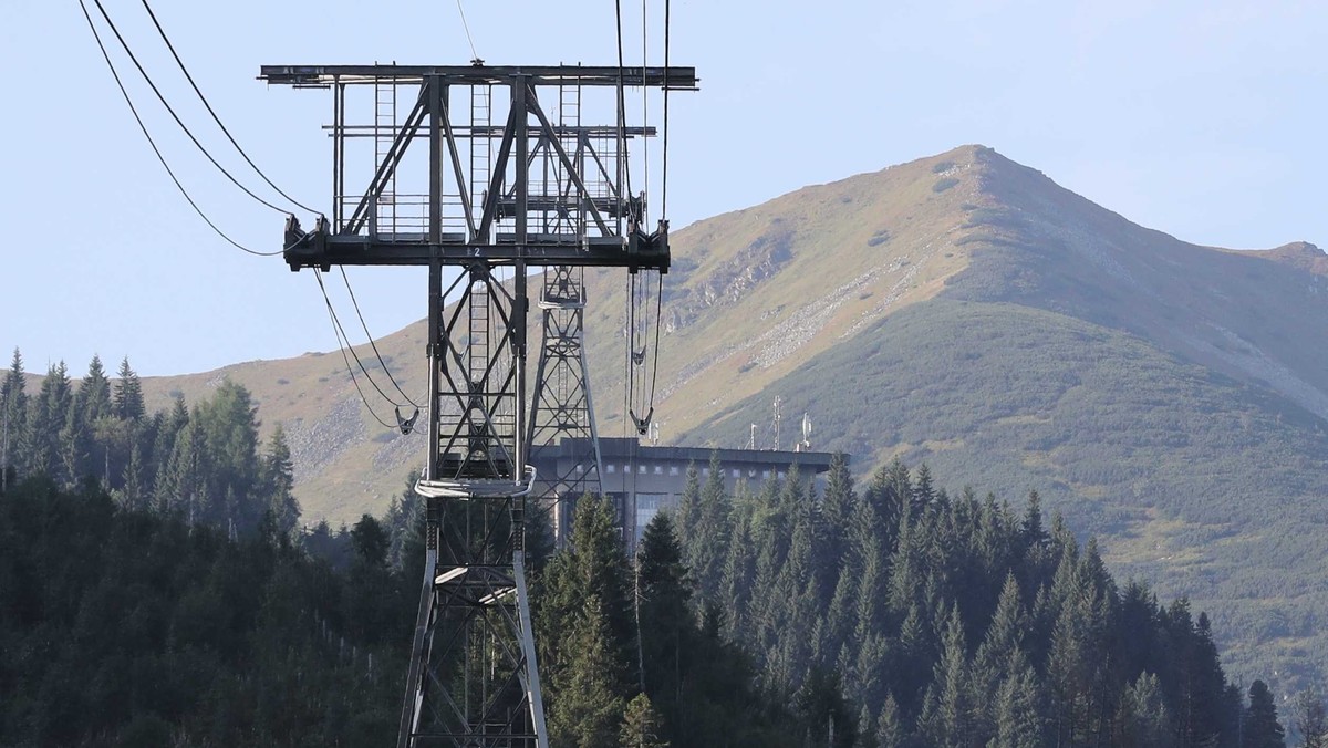 Tatry: przez halny nie kursuje kolejka na Kasprowy Wierch