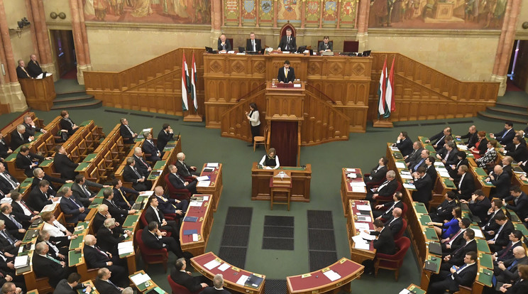 A parlamentbe készülnek  /Fotó: MTI - Koszticsák Szilárd