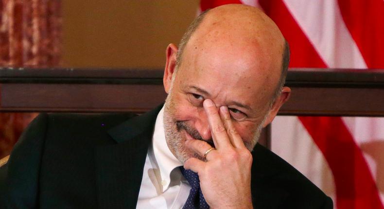 Goldman Sachs CEO Lloyd Blankfein