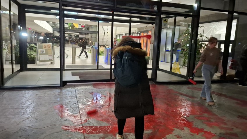 Novi Sad protest ispred RTV