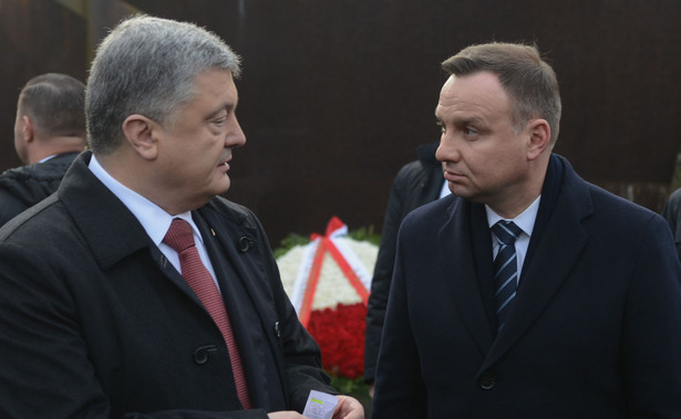 Andrzej Duda i Petro Poroszenko