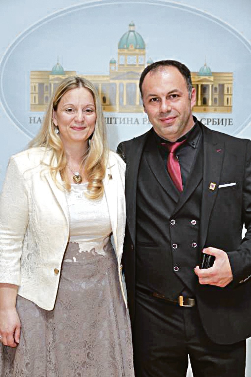 Milica Marčeta Kaninski i Slavko Karić