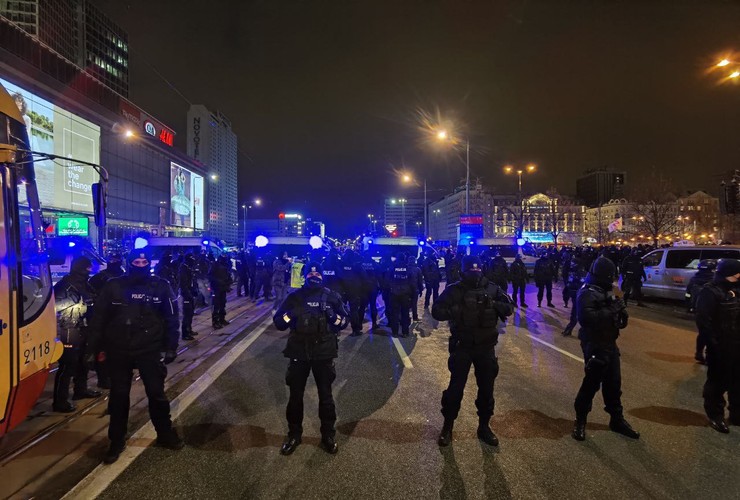 Strajk Kobiet w Warszawie, 29.01.