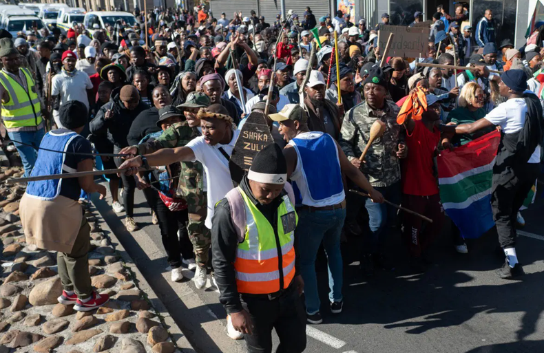 A broader enforcement package includes the setup of special courts to expedite deportation cases and deploying 10,000 labour inspectors for workplace checks.