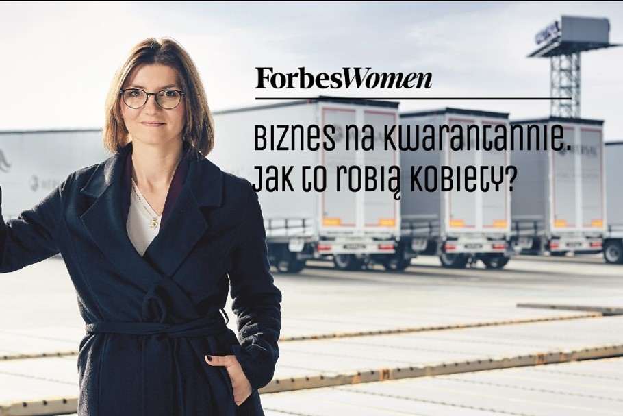 Agata Duliniec, prezes firmy Gniotpol Trailers