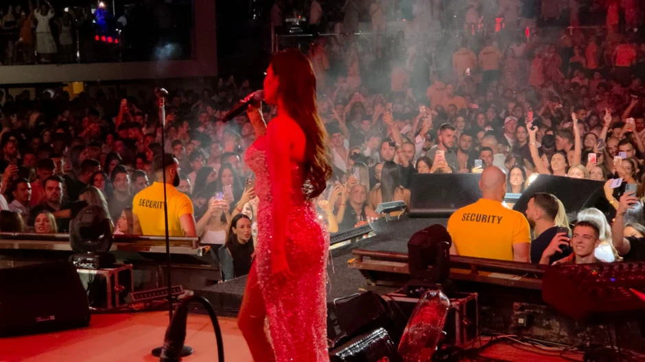 Ceca, koncert Crna Gora