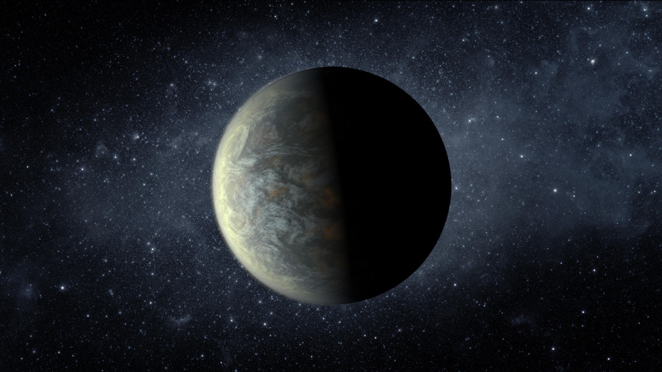 Wizja artystyczna Kepler-20f, planety o rozmiarach zbliżonych do Ziemi