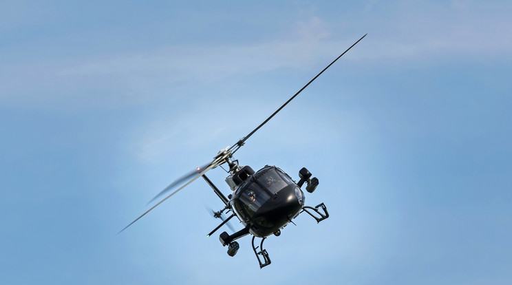 Katonai helikopter zuhant le Ausztriában/Illusztráció: Pexels