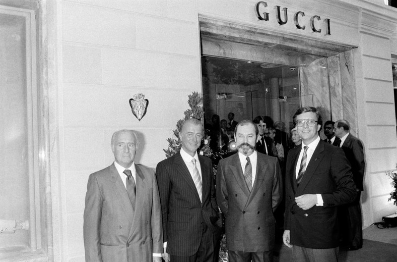 Roberto Gucci, Giorgio Gucci i Maurizio Gucci 