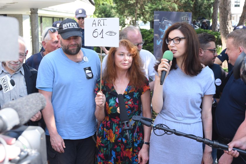 Dziennikarze mają dosyć. Protestują pod Sejmem