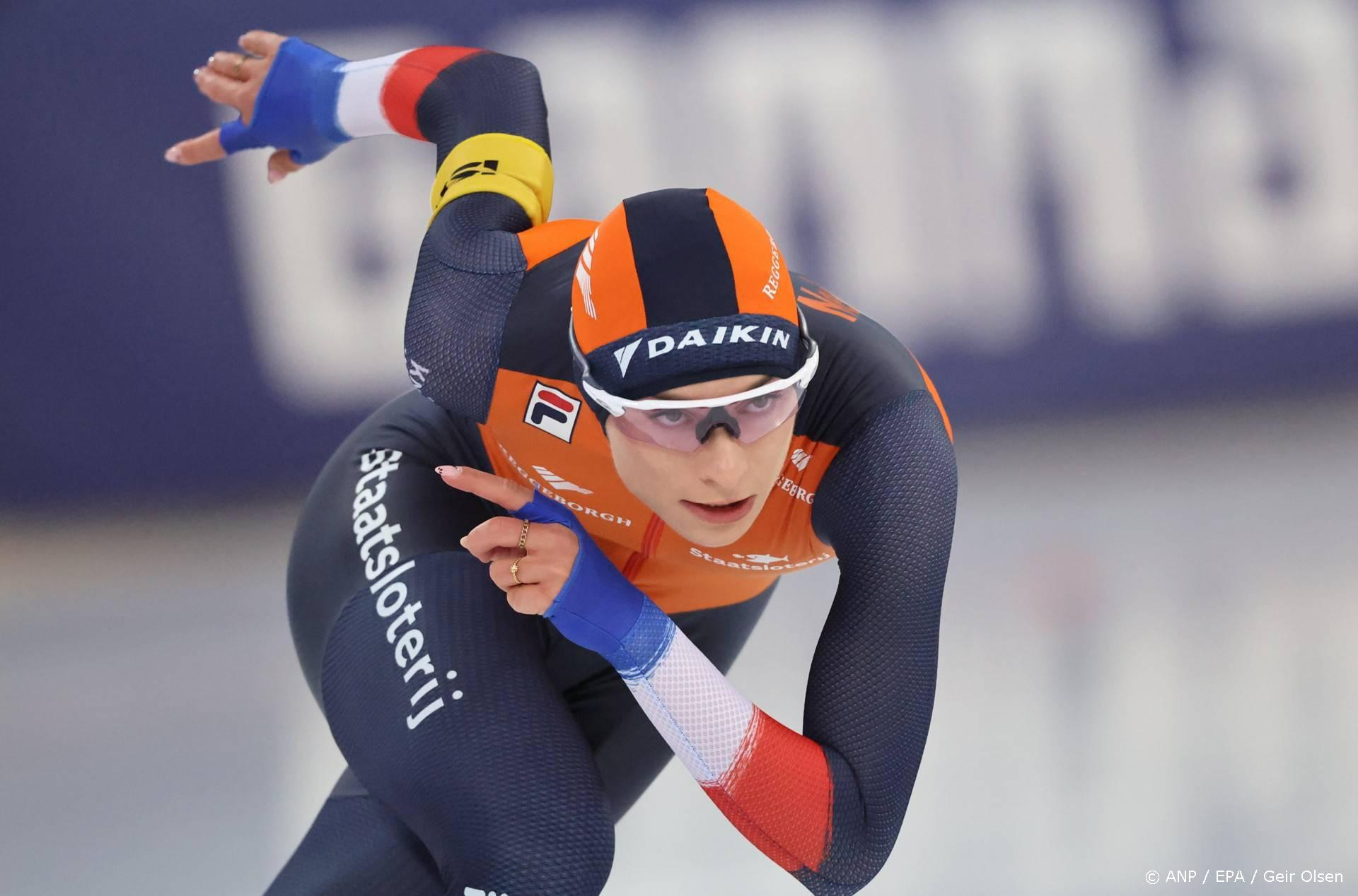 Na 12e zege op 500 meter: Femke Kok tweede op 1000 meter