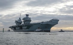 HMS Queen Elizabeth zostanie wysłany na Pacyfik