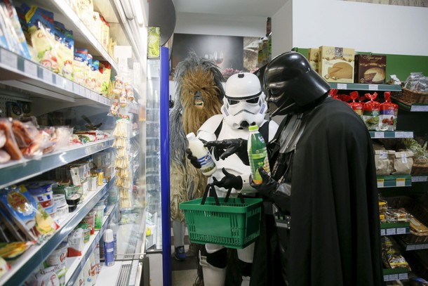 The Wider Image: Ukraine: Being Darth Vader