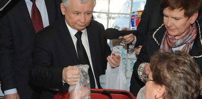 Kaczyński znowu ruszył na zakupy