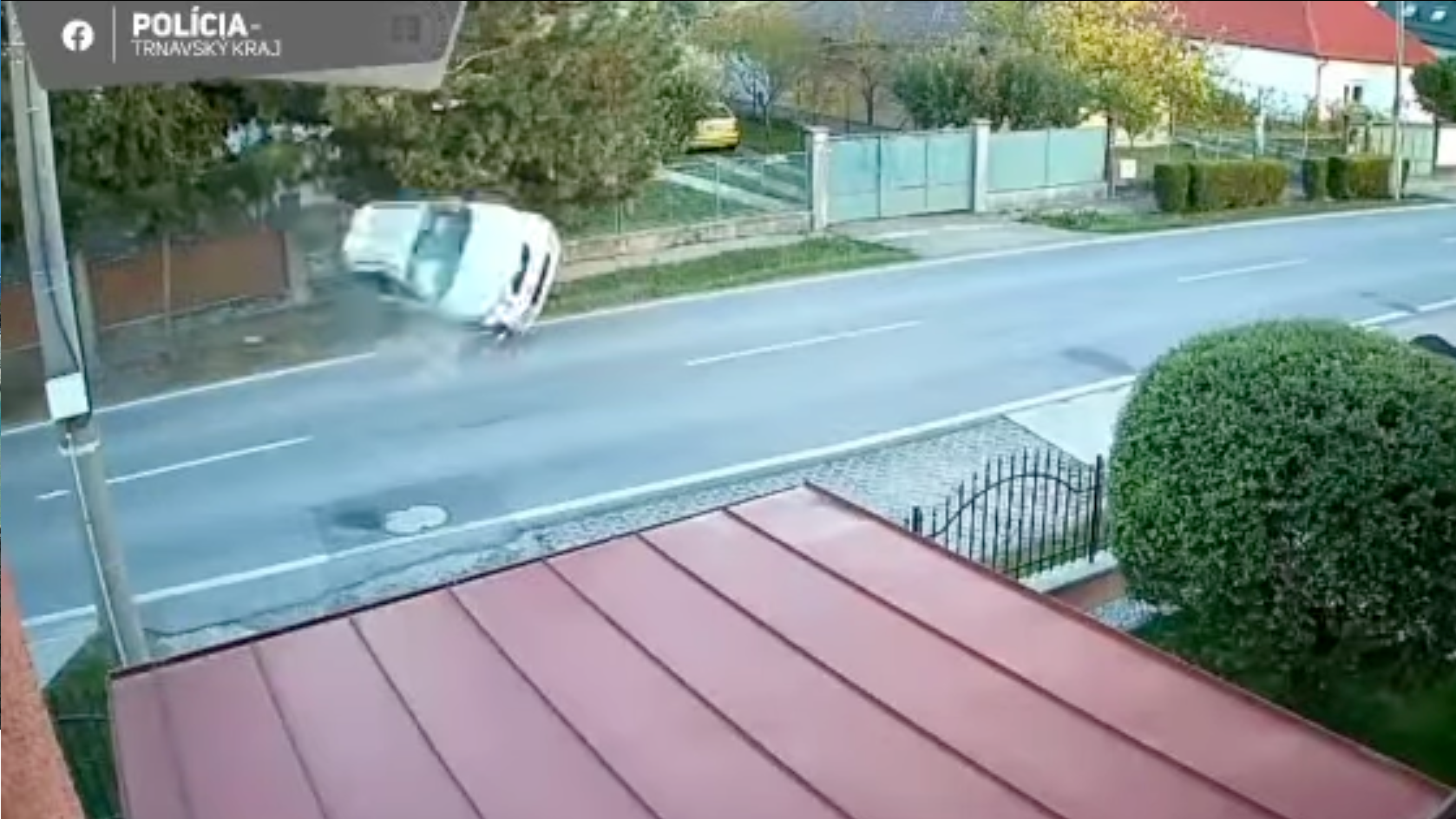 Hrozivá dopravná nehoda v obci Vozokany