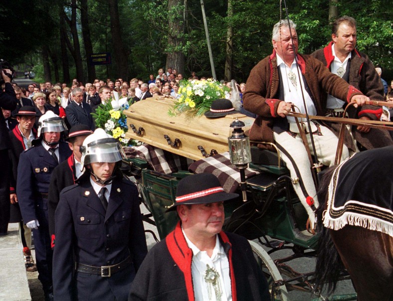 Łopuszna, 2 lipca 2000 r. Pogrzeb ks. Józefa Tischnera