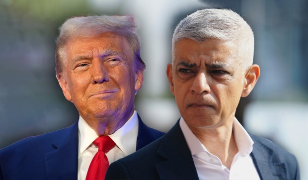 Sadik Kan i Donald Tramp