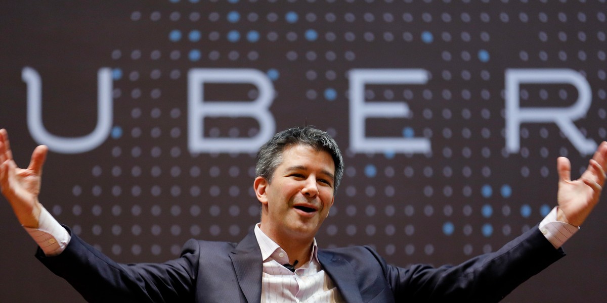 Uber CEO Travis Kalanick.