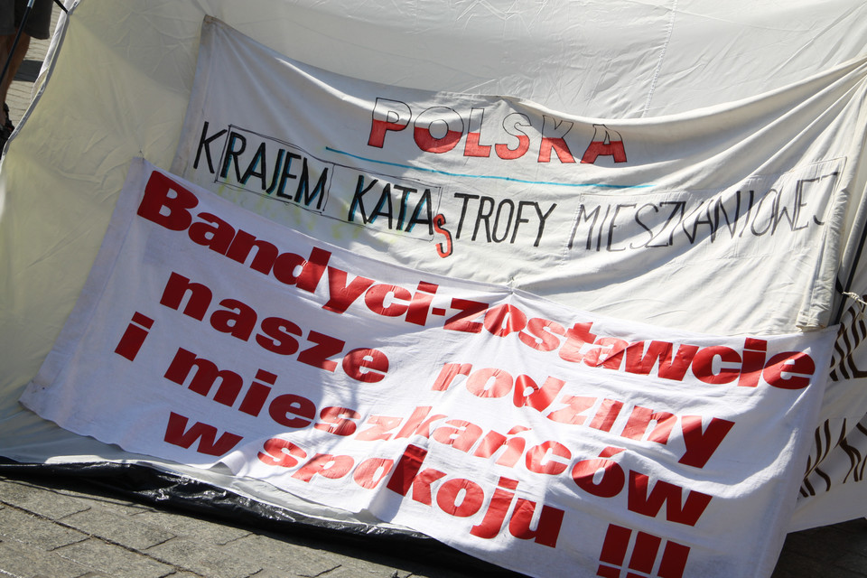 Protest Rynek Główny.FOT. Jacek Krawczyk/Onet