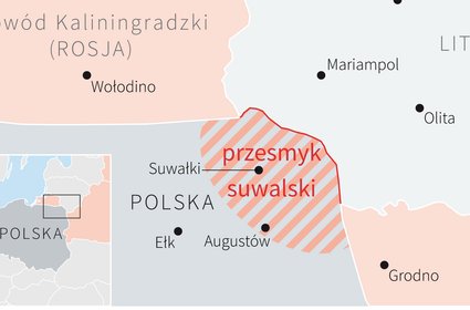 Przesmyk suwalski znów na ustach. Wagnerowcy nowym zagrożeniem?