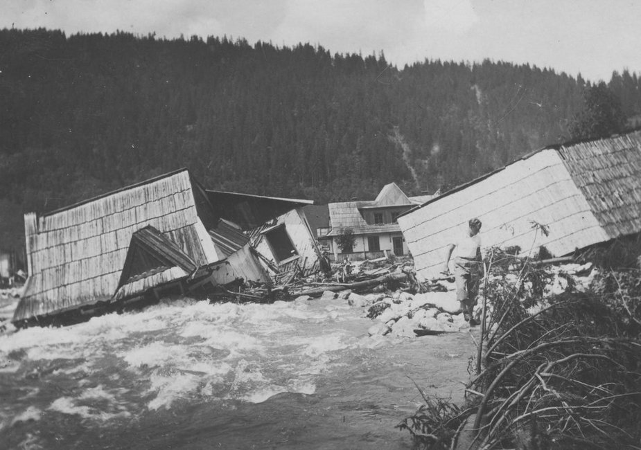 Powódź w Zakopanem, 1934 rok