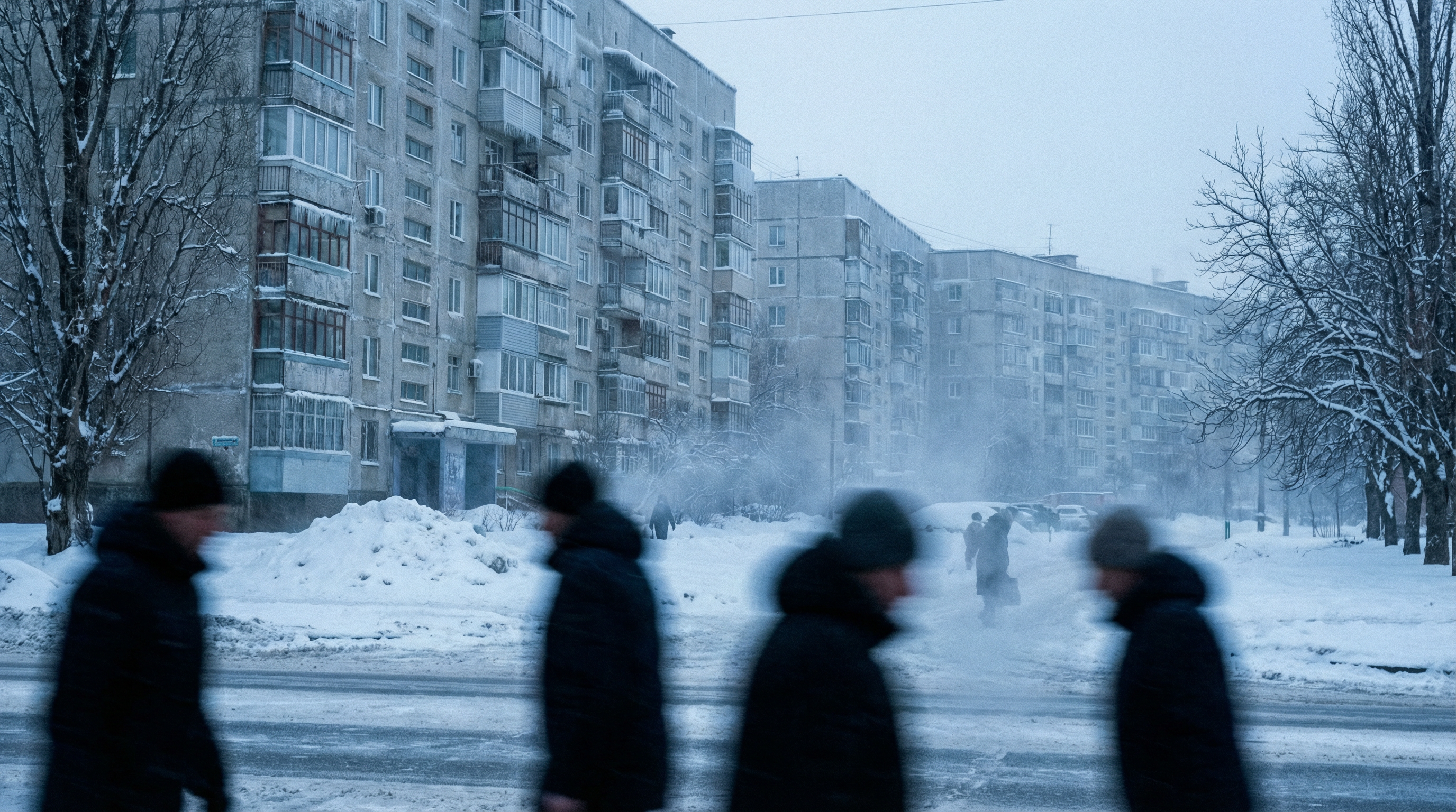 Minus 14 Grad in Kiew: 5.635 Wohngebäude ohne Heizung nach russischem Angriff