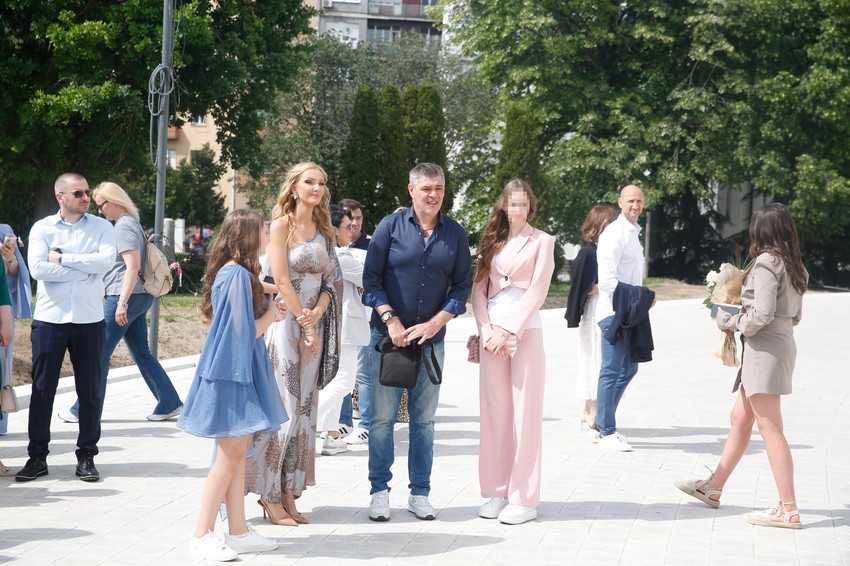 Savo Milošević sa devojkom