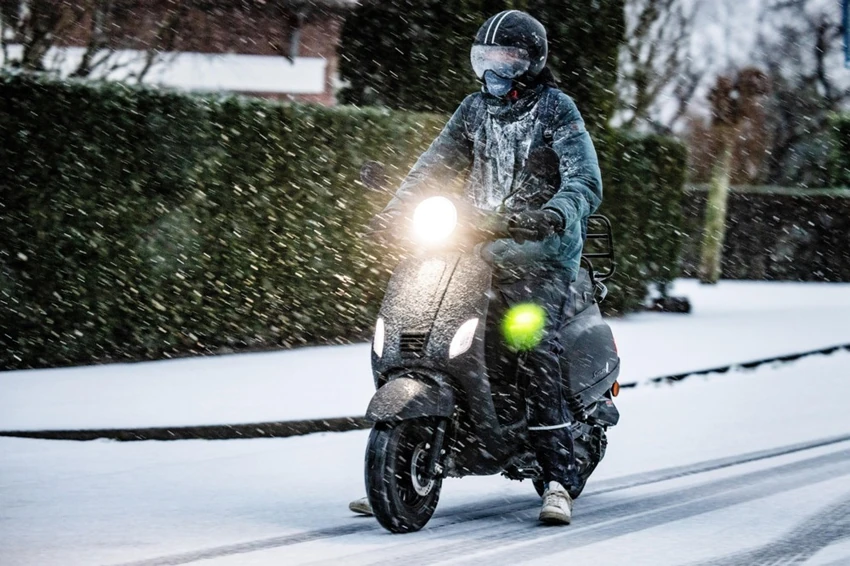 Sneg u Holandiji, selo Mazdam, 3. januara