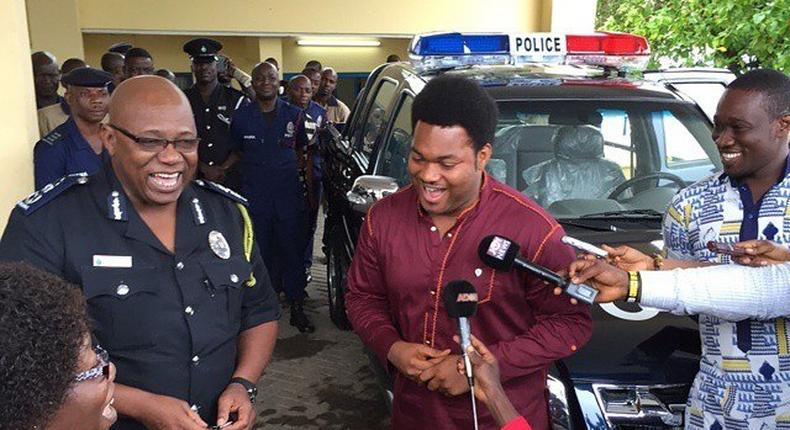 Kantanka vehicle presented to Ghana Police