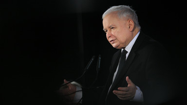 Spotkanie prezesa PiS Jarosława Kaczyńskiego z mieszkańcami Nowej Soli