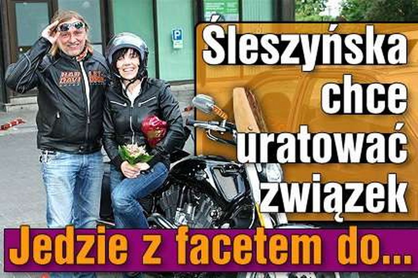 FILM. Śleszyńska chce uratować związek. Jedzie z facetem do...