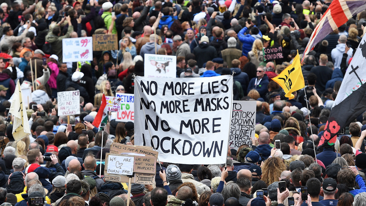 Tłumy protestowały przeciwko zaostrzeniu restrykcji