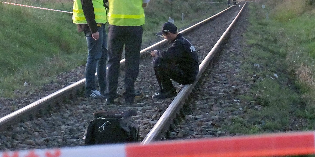 60-latek został śmiertelnie potrącony przez pociąg