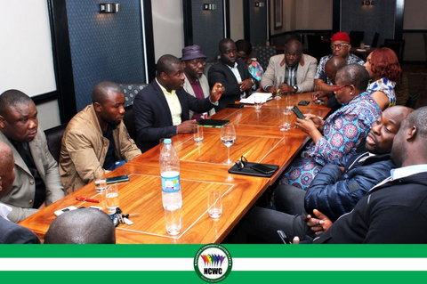 Oby Ezekwesili in a meeting with the Nigerian community in South Africa (Laniya Olaoluwa)