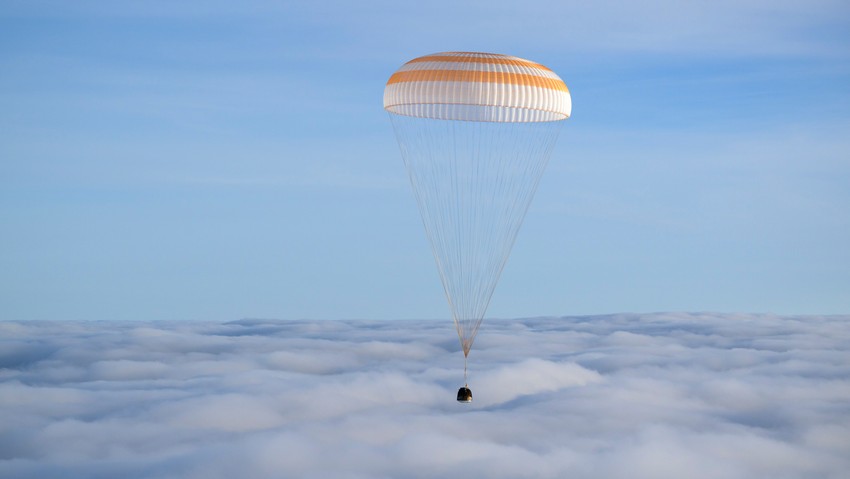 Sletanje "sojusa MS-26"