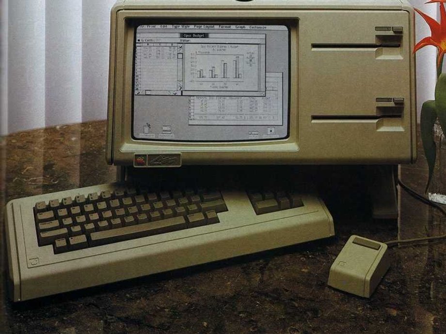 Apple Lisa nie zyskała dużej popularności